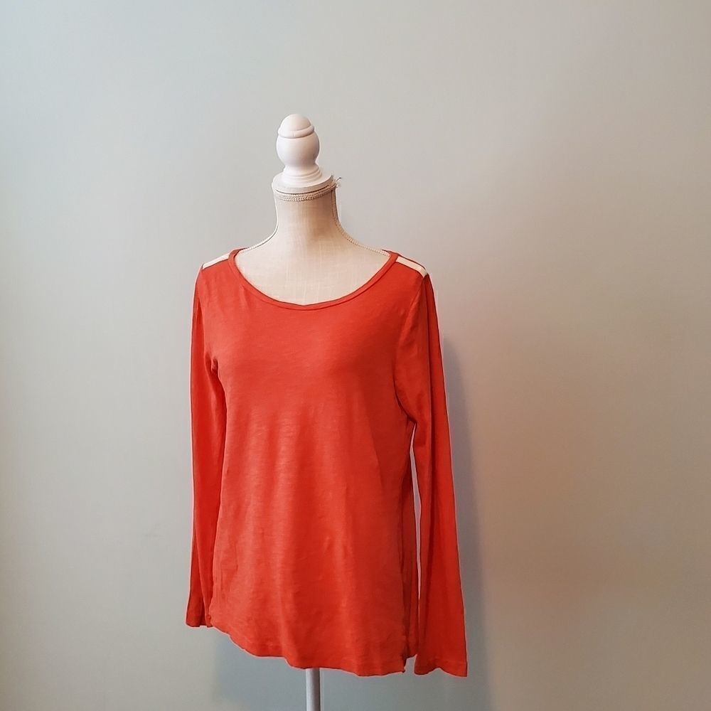 Madewell WOMEN'S COTTON LONG SLEEVE SHIRT SIZE MEDIUM